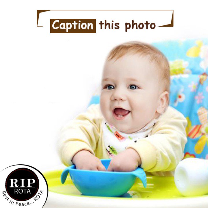 Your creativity can bring a smile on our face and theirs too :D

#Caption #Baby #CuteBaby #CreativeCaption