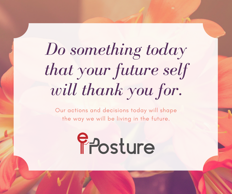 EpostureC's tweet photo. Do something today that your future self will thank you for! Something amazing is coming to help you take care of yourself! #ePosture https://t.co/GrwTupQM2w https://t.co/d2gCnWkICG