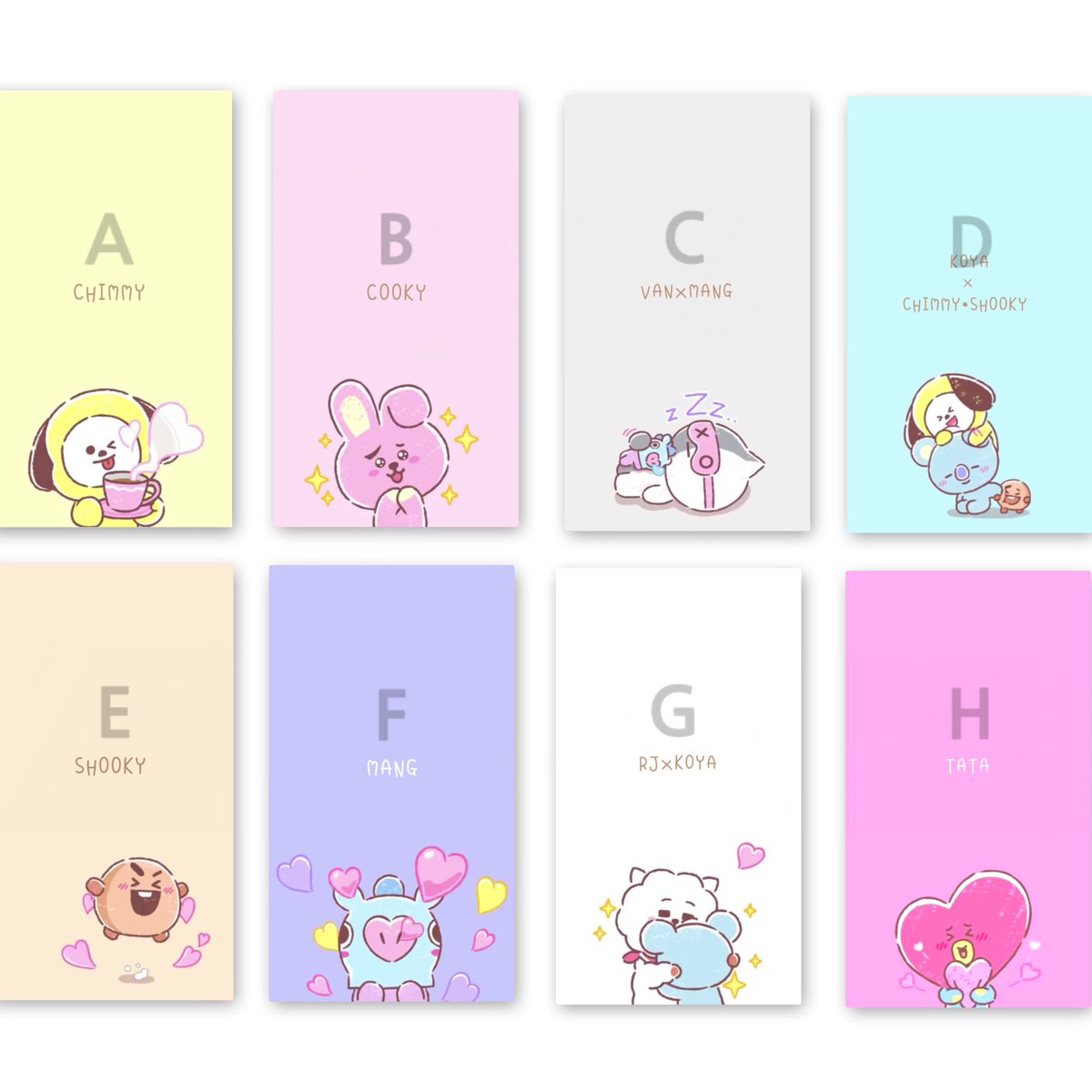 Kai V Twitter Btsロック画面配布 Bt21 参加方法 Rt フォロー Dm解放 欲しいロック画面をリプ お一人3枚までです Bts Bt21 ロック画面配布 かいの加工