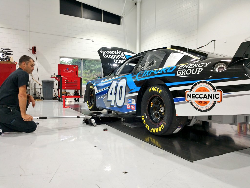 MdmMotorsports's tweet image. .@anthonyfalfredo's @CecoBldgSystems 40 car on the plate for @NJMP this weekend.