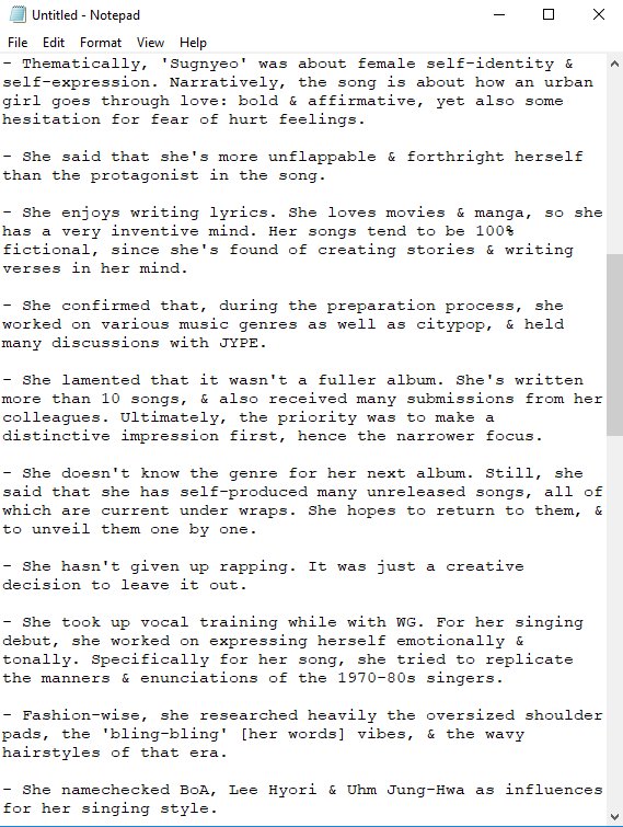 qoxie's tweet photo. Summary of the other tidbits from Yoobin's many press interviews (translated). https://t.co/FWzBNWXAOJ