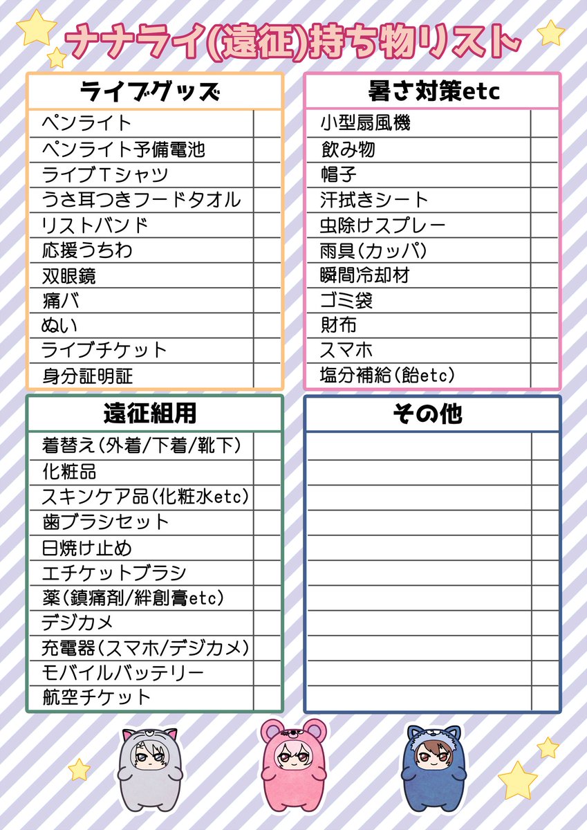 作ろうか考えていたところお題箱にリクエストいただきましたので、とりがモンぬい&りばれモンぬいverも作りました。(うさ耳タオル修正してます) 