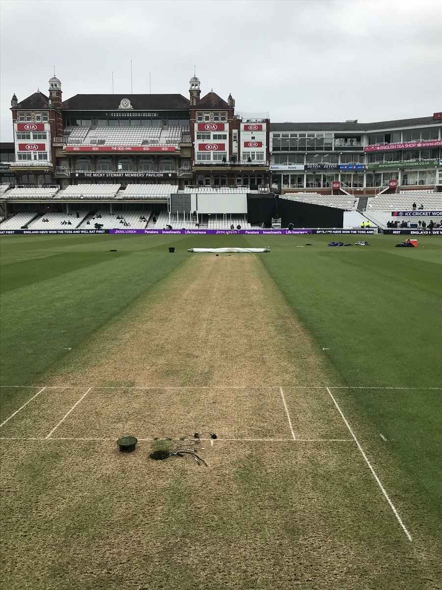 cricketcomau's tweet photo. Cold and cloudy in London just 24 hours out from the first #ENGvAUS ODI. Australia about to start their final training session. https://t.co/pfQGKQWojR
