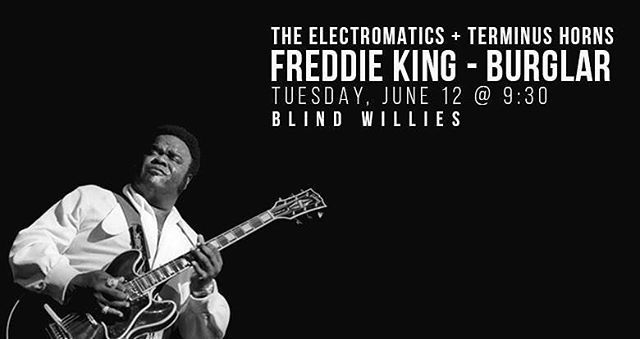 Tonight at Blind Willies!
.
.
.
#theelectromatics|#blindwillies|#ATLmusicradar|#terminushorns|#igersatlanta|#whyiloveatl|#fourofour|#atlantasnaps|#hornsection|#killerhornsection|#visualambassadors|#saxophone|#yamahasaxophone|#trumpet|#trombone|#rathtromb… ift.tt/2sR6E0X