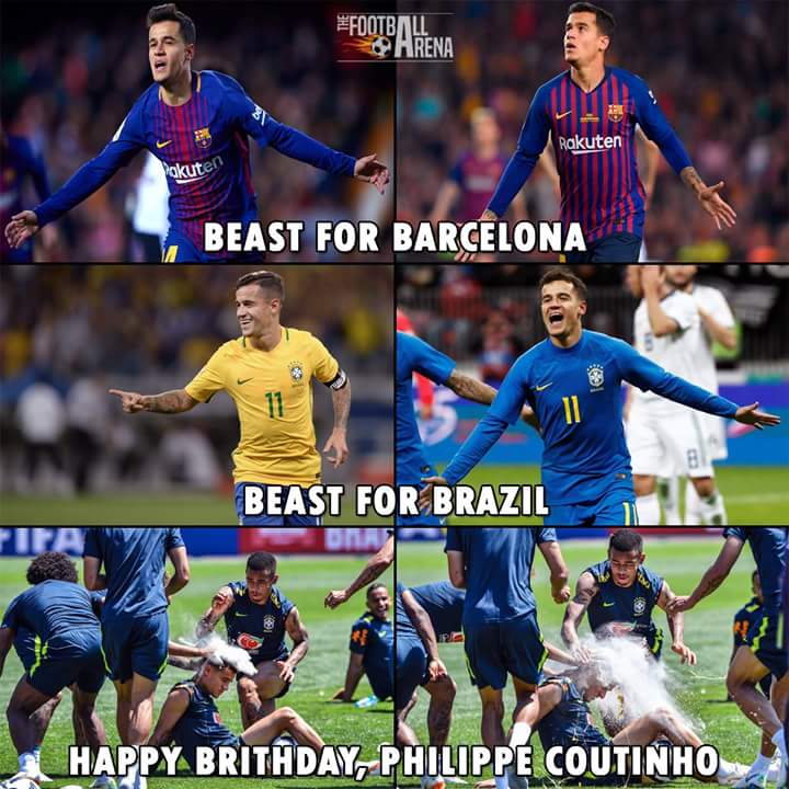 Happy Birthday, Philippe Coutinho      