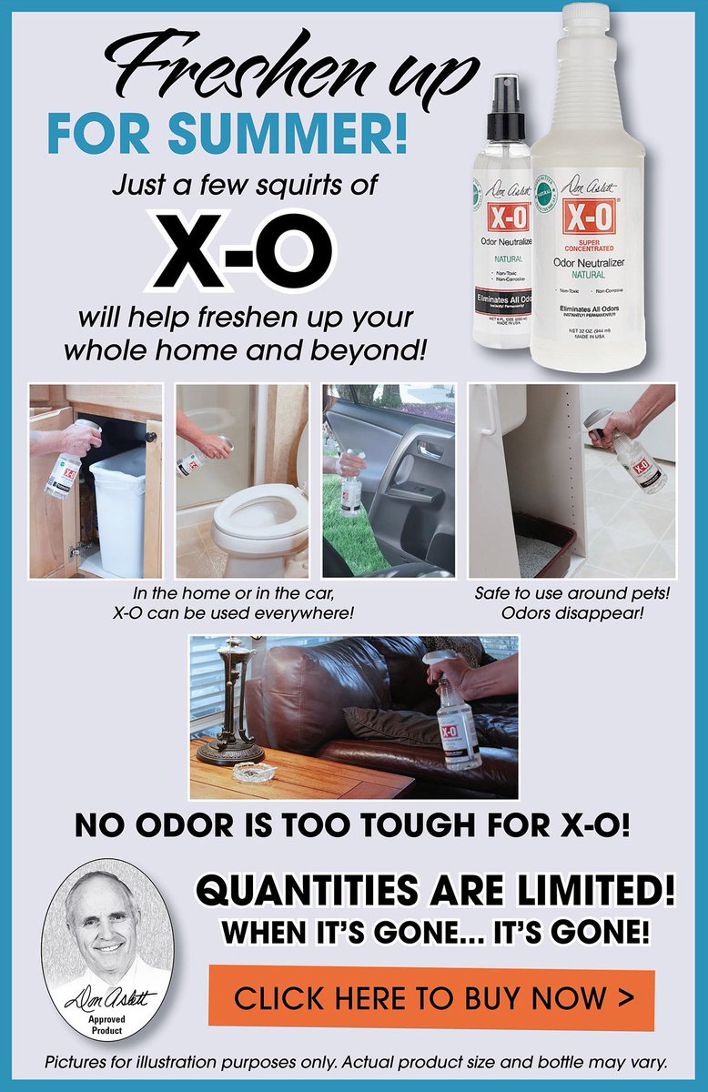 TheCleanReport's tweet image. Freshen up for summer with X-O
cleanreport.com