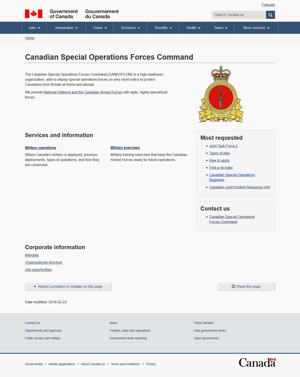 JamesAngleton75's tweet photo. @AuntieVodka What does he mean by "CSIS" As far as I know, the only group with that acronym is the "Centers for Strategic and International Studies" which is a think tank and doesn't do operations or snipers. Canada's Special Forces Element is called CANSOFCOM, not CSIS. https://t.co/BZtR7DOoxS