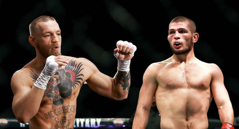 theflowmag's tweet photo. 👊Президент UFC Дэйна Уайт сообщил, что следующий бой Хабиб Нурмагомедов проведет против Конора Макгрегора.

Будет жарко. Не забывайте, что в апреле Конор напал на автобус, где должен был находиться Хабиб.

https://t.co/VeeHN1aNga https://t.co/0eUoID1IwY