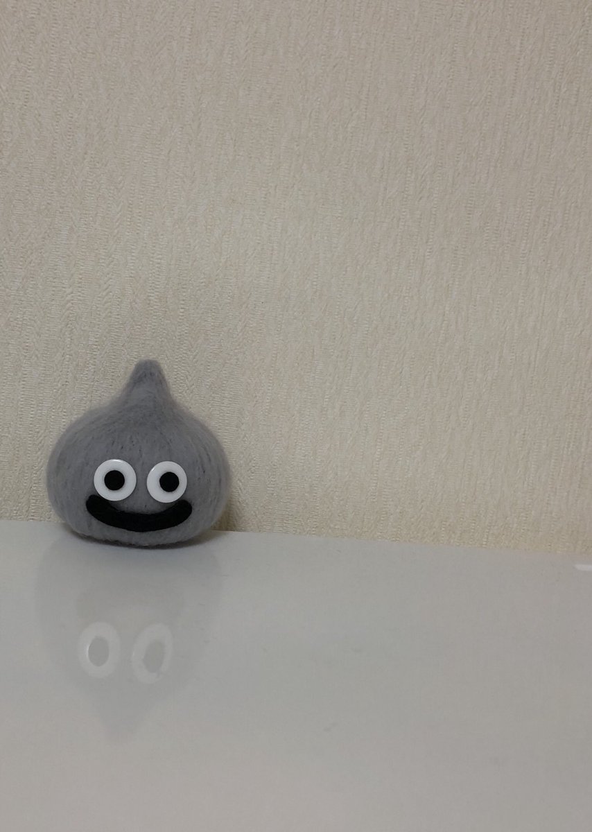 メタルスライム 2匹目
#羊毛フェルト
#ドラクエ手芸部