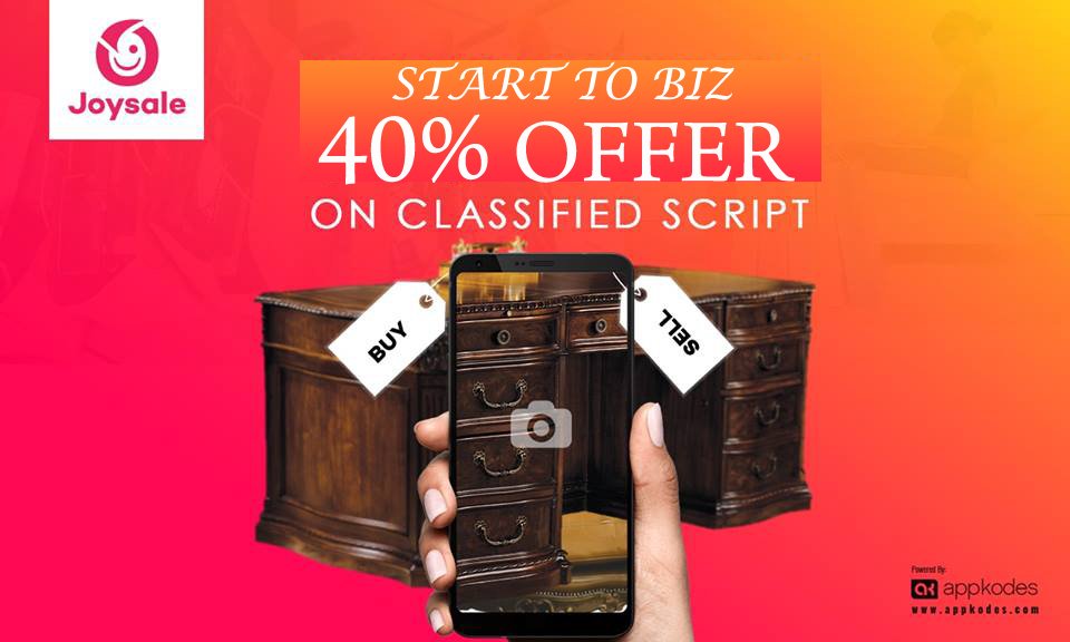 appkodes's tweet image. Joysale is an advanced classifieds ads script by Appkodes. Right now Appkodes offering 40% off on its Joysale ultimate package until June 15th. Avail it now and Start your Biz.
goo.gl/xG7gz4

#ClassifiedsScript  #ClassifiedsAdsScript #ClassifiedScript 

@entrepreneurs