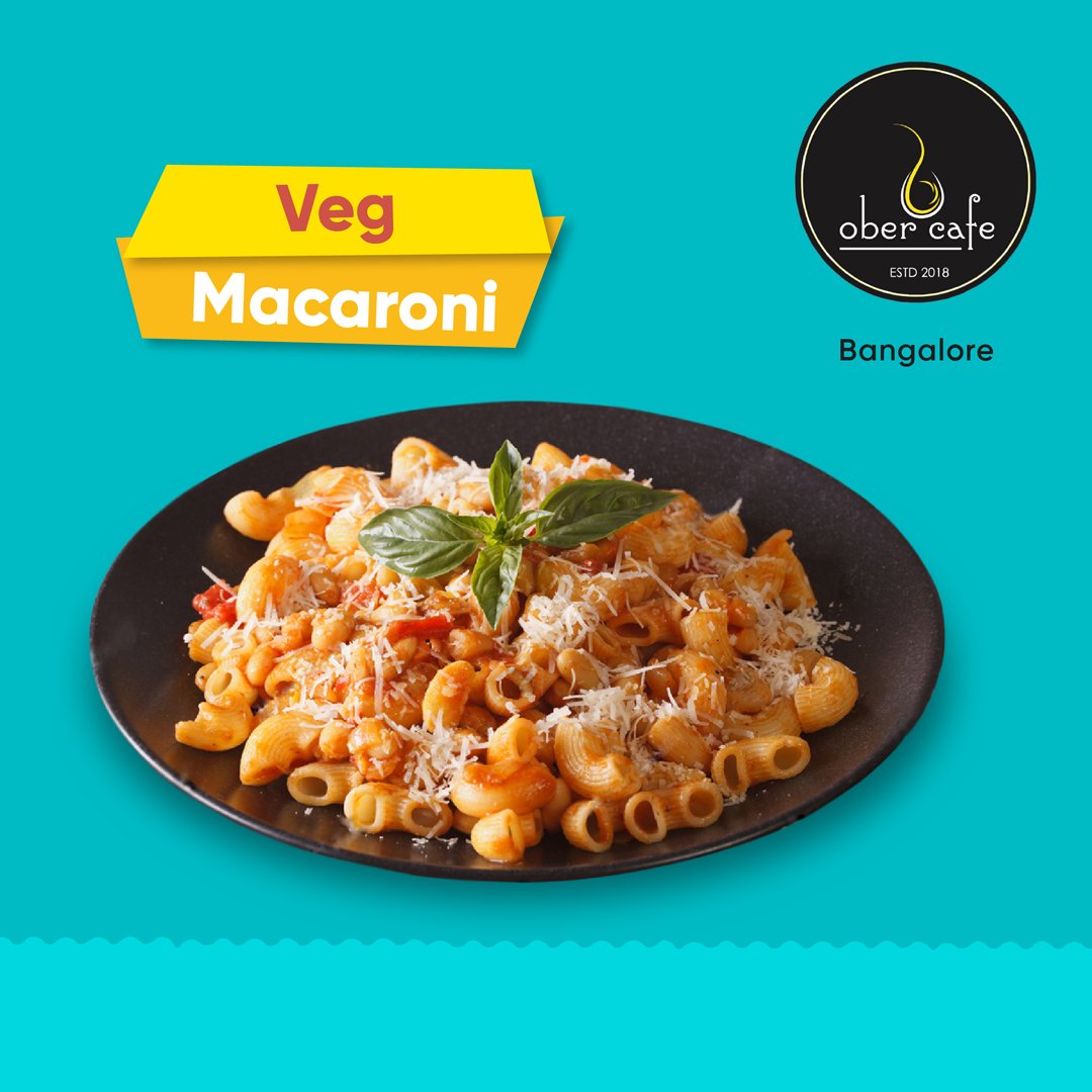 voolsy's tweet photo. Perfectly baked cheesy Veg. Macaroni is the dish we all want! But what happens when the waiter gets occupied on another table? You don’t want to wait so long to place your order, right? Then don’t miss to order via Voolsy at Ober Café, #Bangalore 
#Cafe #food #voolsy https://t.co/xgeAuzYnuR