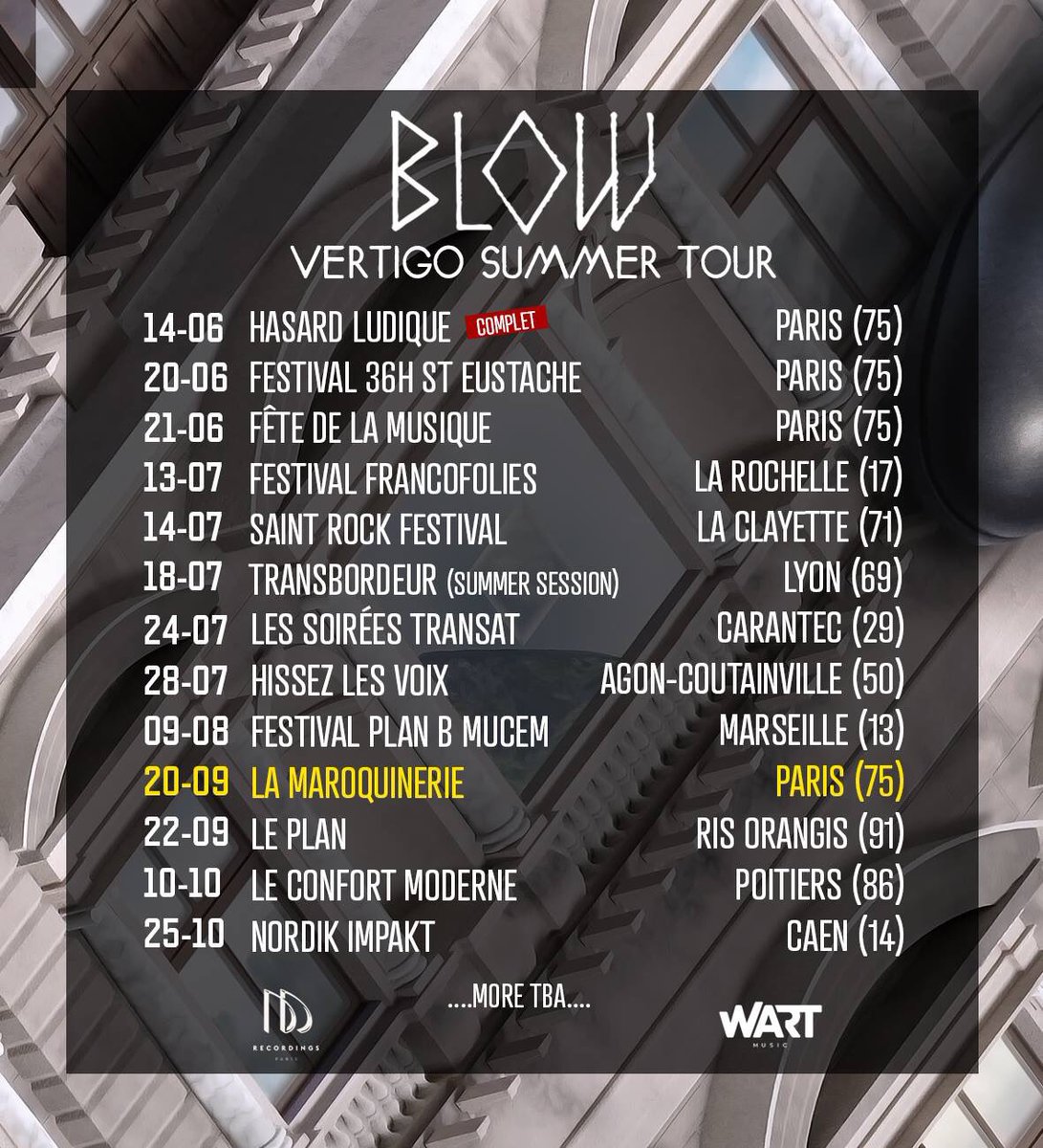 On passe peut-être par chez vous bientôt ? #SummerTour ☀️