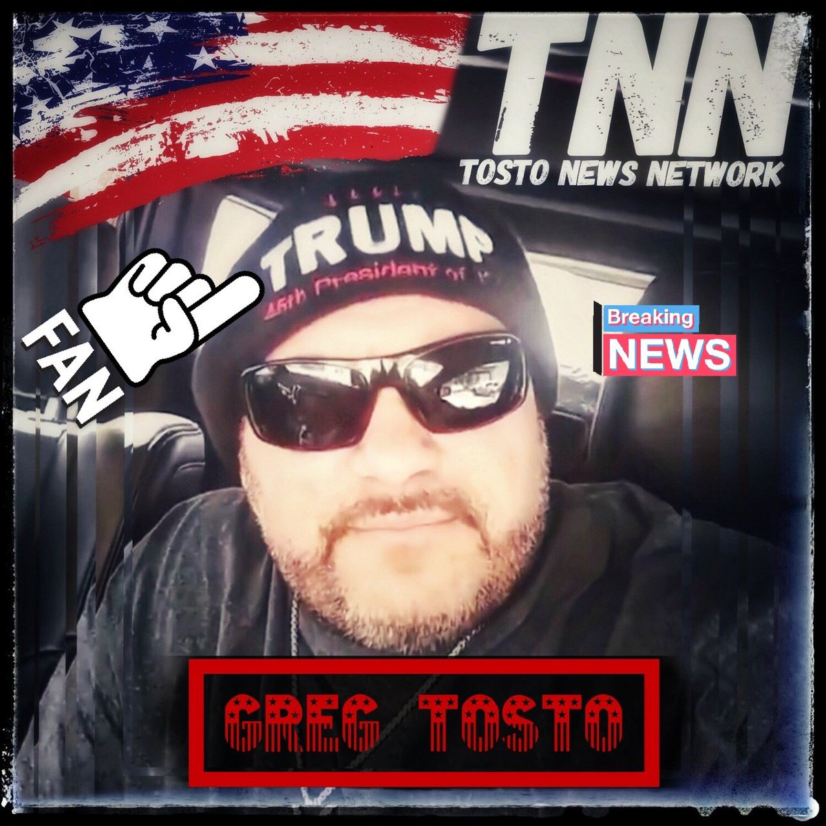 GregTosto's tweet photo. June 19th 8:15 p.m. central time. On #Periscope Live Every #Tuesday new time slot. #Freedomofspeech #🚫Facebook #FacebookControl #podcast #live #real #raw #news #trump accomplishments 500 days in office. #🚫FakeNews @realDonaldTrump @TuckerCarlson https://t.co/3wcsocaxvk