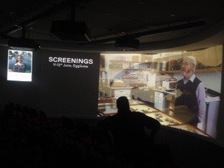 Utter_Radio's tweet photo. The Egg Suite at MCUK is the place to be - back to back screenings of the #BAFTARS2018 Video Nominations and Listening Posts for all Radio Nominations - gearing up for the big day tomorrow @BATARNews @RicMichael https://t.co/RDnw8KJPq2