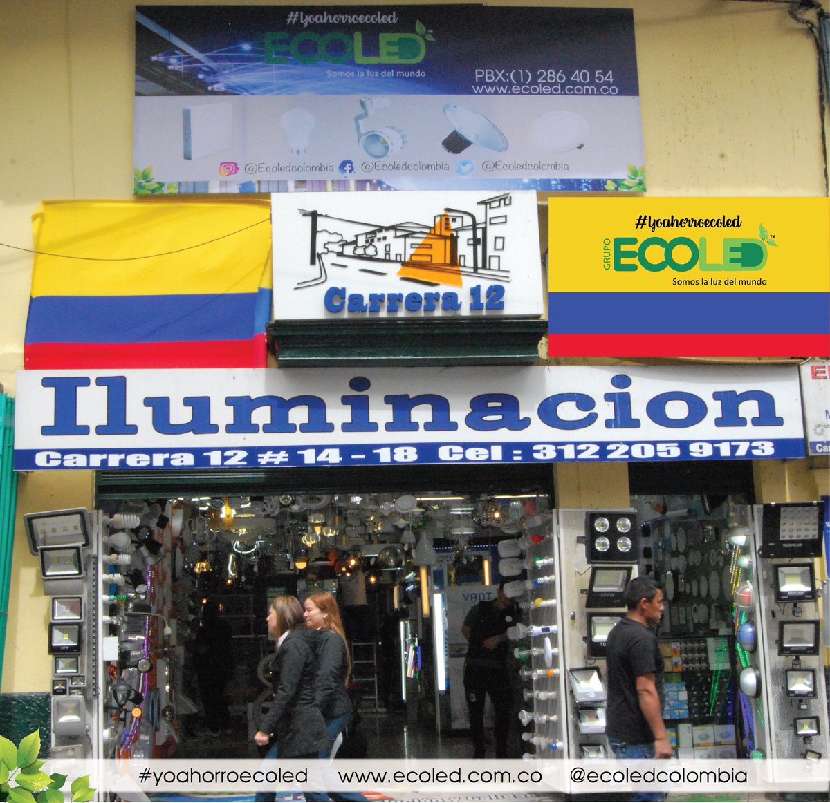 EcoledColombia's tweet photo. #felizmartes #bienvenidos a nuestro #local 💪 "EL 80% DEL ÉXITO ES MOSTRARSE" #woodyallen @ecoledcolombia te brinda el #mejorservicio en nuestros #almacenes ven y visítanos para tener el gusto de #atenderte y #servirte en #asesoría de #iluminacion todo lo encuentras con nosotros https://t.co/8j4noSugs8