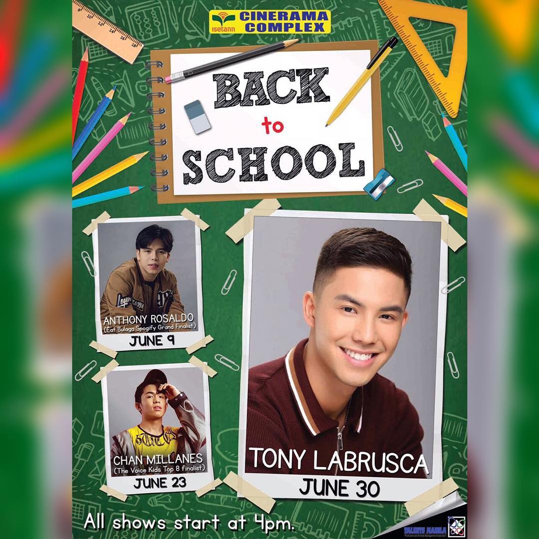 Tony_LiciousOfc's tweet photo. Catch @tonythesharky
On June 30 At Isetann Recto Cinerama Complex, 4pm 😊 See You There! https://t.co/fpIzkLwSHe