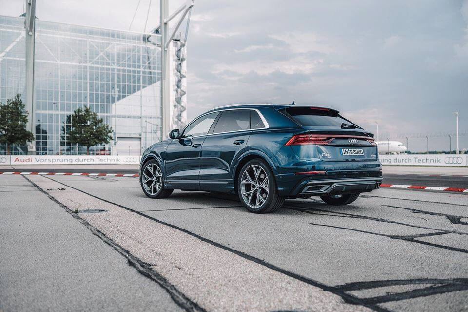 audi_af's tweet photo. The new face of the Q family, the all new #Audi #Q8 😈 presented in Galaxy Blue 📷 @SNABSHOD // @AudiOfficial @AudiDallas @audisouthafrica @AudiMiddleEast @only_audi @SpeedDemon250 @cars_pixels @SteveSpeedZA @MaqasaJezza @mtura712 @audimiami https://t.co/WucKwqZOcN
