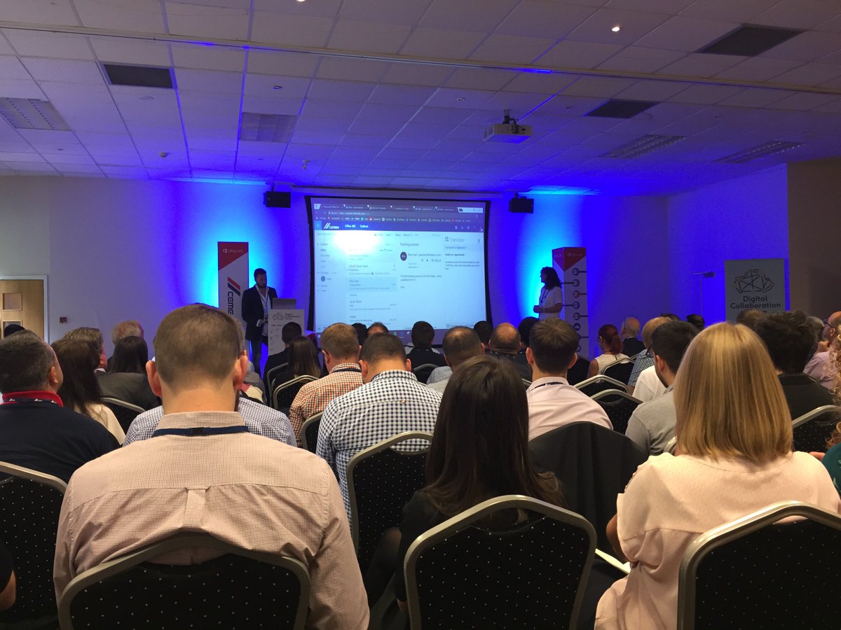The first <a href="/CEMEX_UK/">CEMEX UK</a> Digital Collaboration Forum is in full swing. Great to embrace technology as CEMEX embraces the digital revolution! #Office365