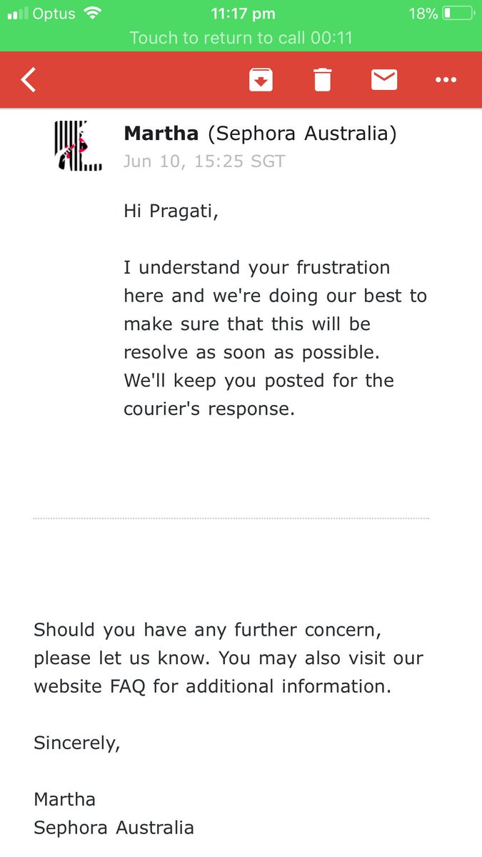 Pragati Ajmani (@pragz_1992) on Twitter photo I’m so disappointed with all this and I feel like I should raise this concern with ombudsman.. coz literally <a href="/sephoraaus/">Sephora Australia</a> doesn’t care about its reputation! I’m so disappointed with all this and I feel like I should raise this concern with ombudsman.. coz literally <a href="/sephoraaus/">Sephora Australia</a> doesn’t care about its reputation!