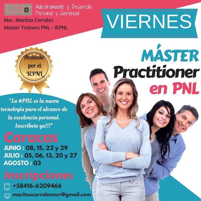 maritzamcr's tweet photo. Estas a tiempo de INSCRIBIRTE y te damos clase de nivelación antes del 15/06!!!
•
Fórmate como #MasterPNL!
Llama hoy mismo y RESERVA TU CUPO!
•
#PNL #CursosPNL #CambiaConPNL #MundoPNL #CertificacionesPNL #HazteMasterPNL
•
📲 0416-6209466
📧 maritzacorralesmcr@gmail.com https://t.co/QAx3NBgVyM