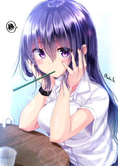 暇を持て余す女の子らくがきです 
