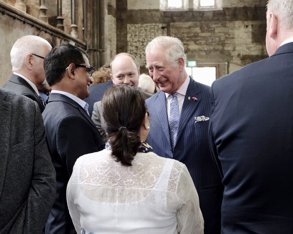 ClarenceHouse's tweet photo. HRH met people from a range of organisations and heard about the regular activities they are providing for the local community. #RoyalVisitNI https://t.co/HOTNhhS0gL