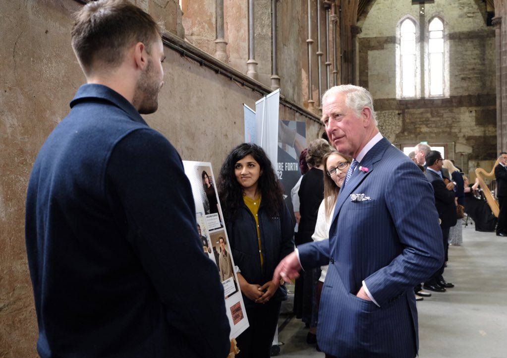 ClarenceHouse's tweet photo. HRH met people from a range of organisations and heard about the regular activities they are providing for the local community. #RoyalVisitNI https://t.co/HOTNhhS0gL