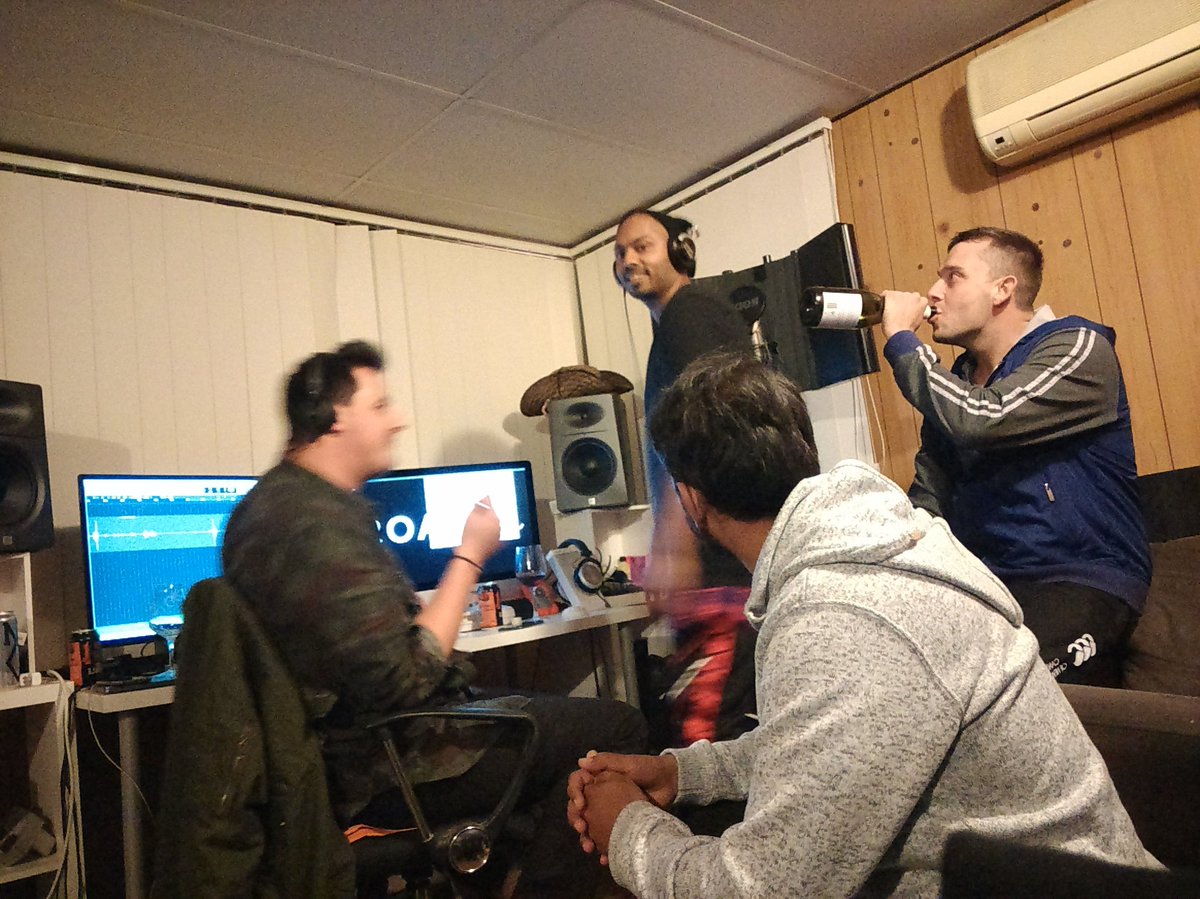 Let's record in the studio they said, it'll be fine they said. God damn it.