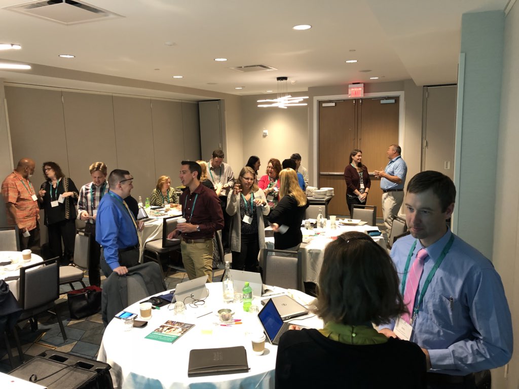 joniuzzini's tweet photo. Off to a great start at our final convening of @AchieveTheDream Engaging Adjunct Faculty in the Student Success Movement initiative!  #facultyleadingchange #feelinggratefulforamazingcolleagues https://t.co/zqigs5ctIB