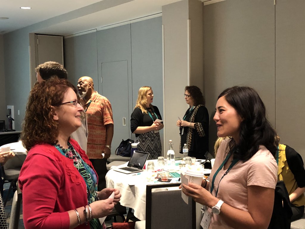 joniuzzini's tweet photo. Off to a great start at our final convening of @AchieveTheDream Engaging Adjunct Faculty in the Student Success Movement initiative!  #facultyleadingchange #feelinggratefulforamazingcolleagues https://t.co/zqigs5ctIB