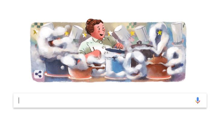 Google rend hommage à la cuisine lyonnaise aujourd'hui, avec un Doodle dédié à Eugénie Brazier, première chef aux trois étoiles Michelin ! bit.ly/doodle-eugenie… 

#cestlyonquiregale #onlylyon #guideMichelin #Lyon