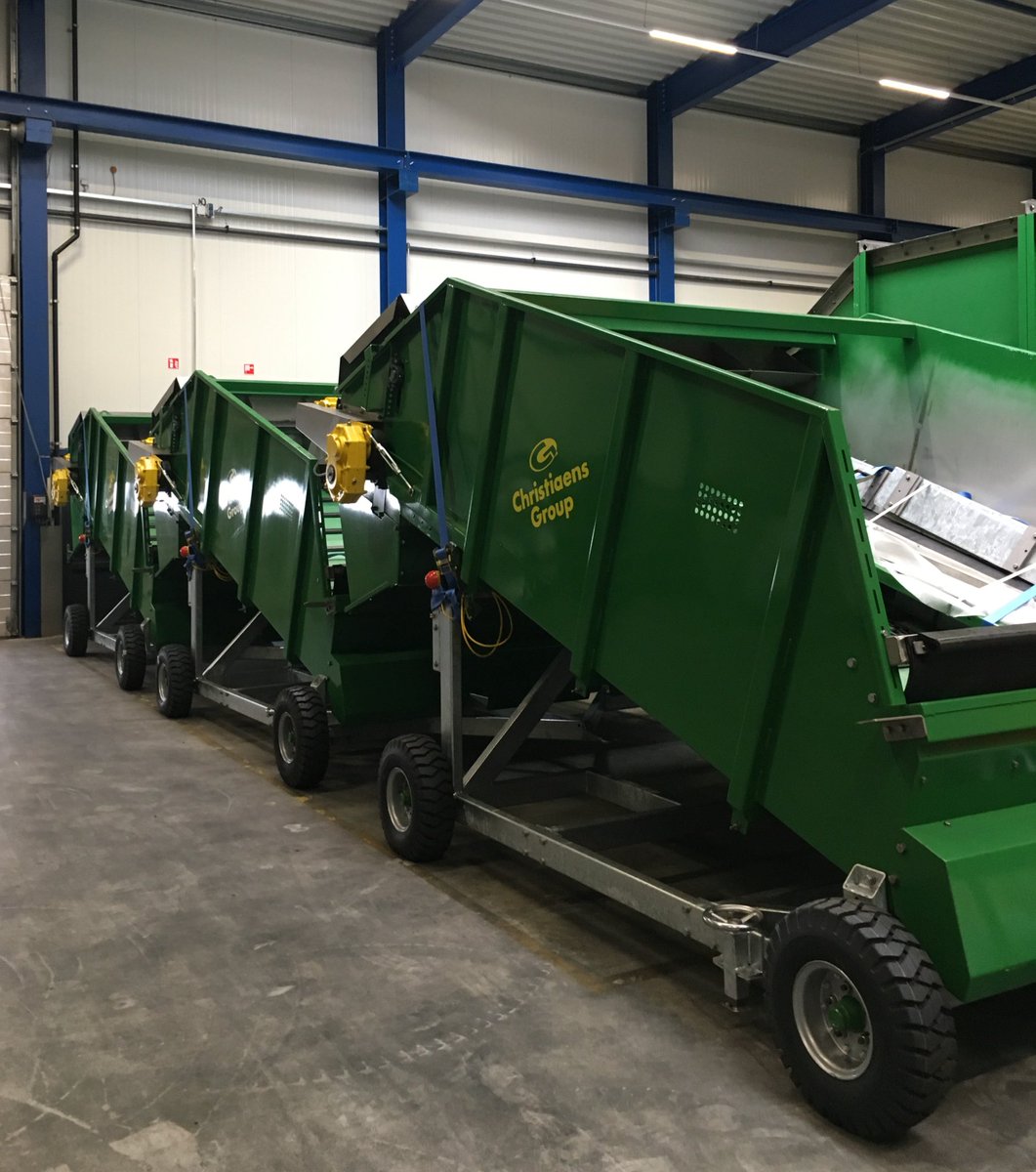 Indrukwekkend bedrijfsbezoek bij Christiaens Group