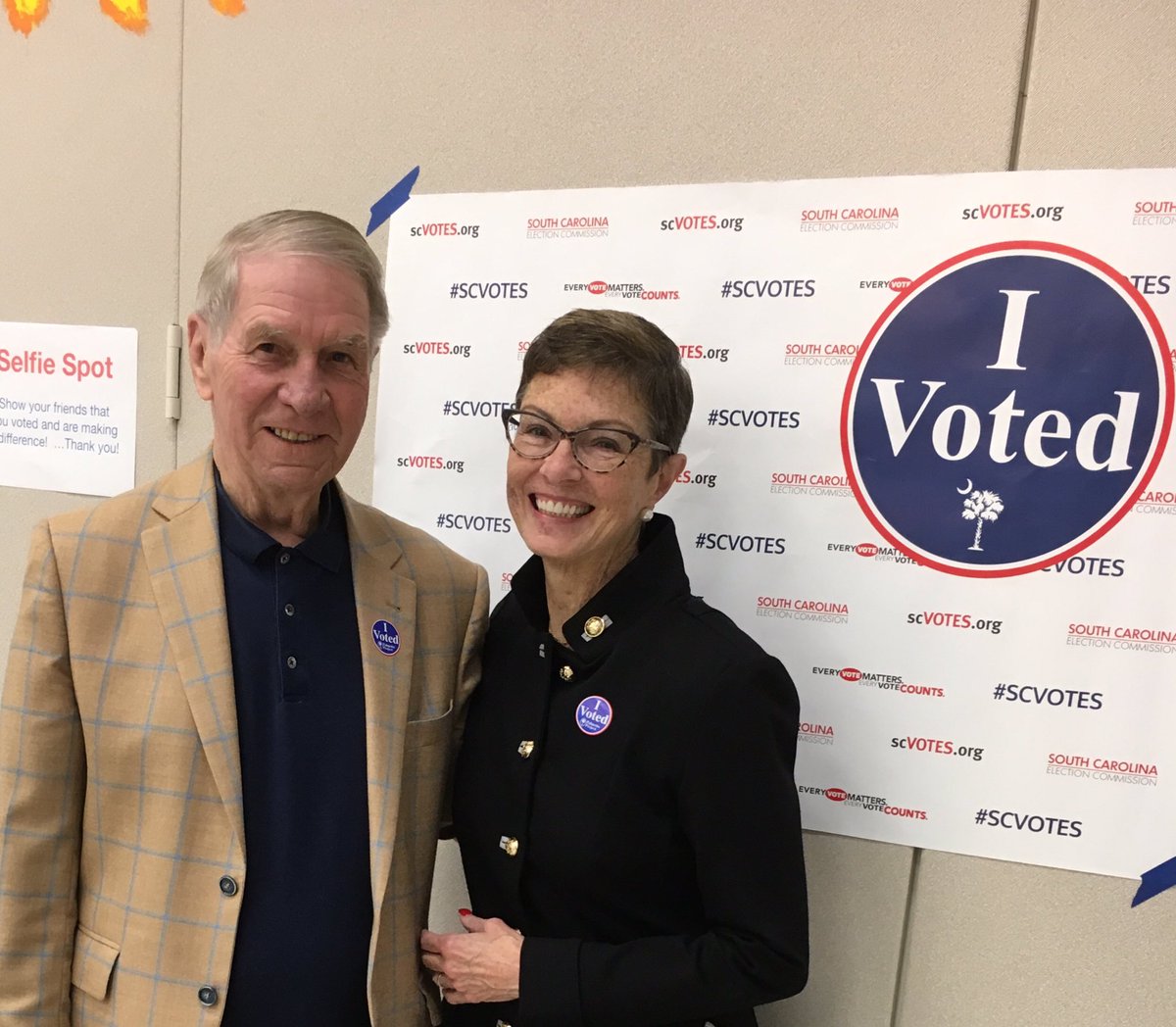WillisGov's tweet photo. #ivoted #scpol https://t.co/XFtY0rcxhu