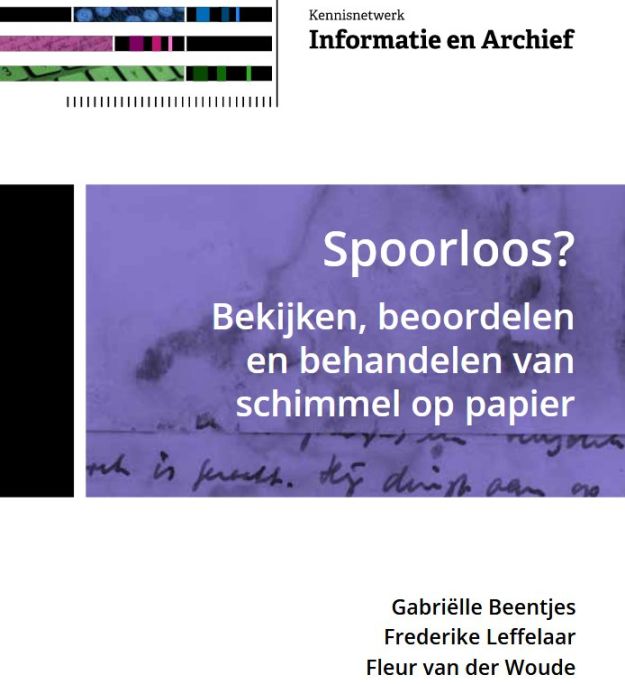 NHArchief's tweet photo. Geen slapeloze nachten meer voor conserveringsadviseurs en collectiebeheerders met de eerste KIA-publicatie ‘Spoorloos? Bekijken,
beoordelen en behandelen van schimmel op papier’ te downloaden op kennisplatform conservering. https://t.co/lPaPcEAoC9 #kennisdelen #conservering https://t.co/ijidiql5Ly