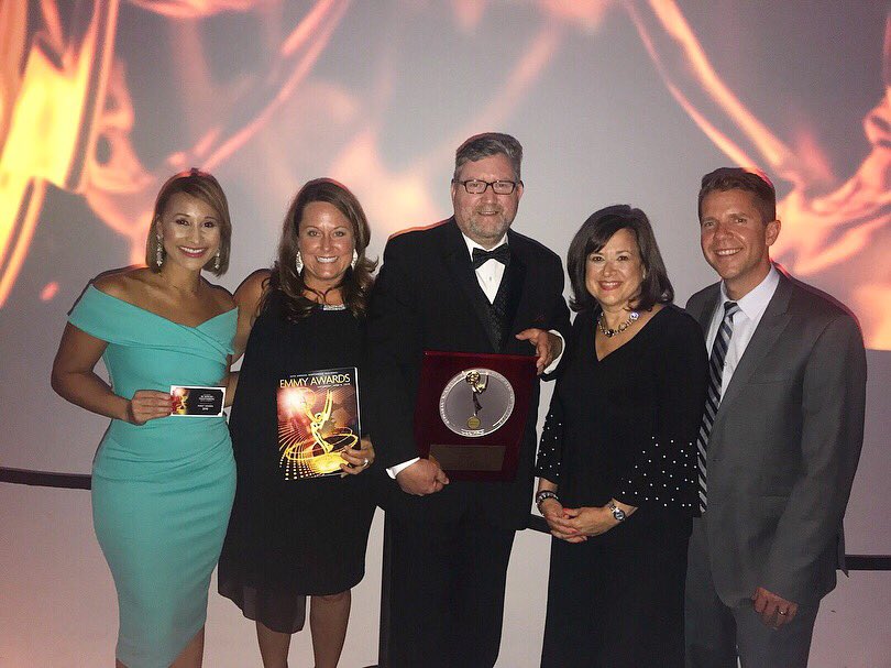 ArianeAramburo's tweet photo. This happened! Fun weekend in Seattle for the @natasnw Regional Emmy Awards! @Ch2KTUU representing!✨ https://t.co/fMhpNPrIHS