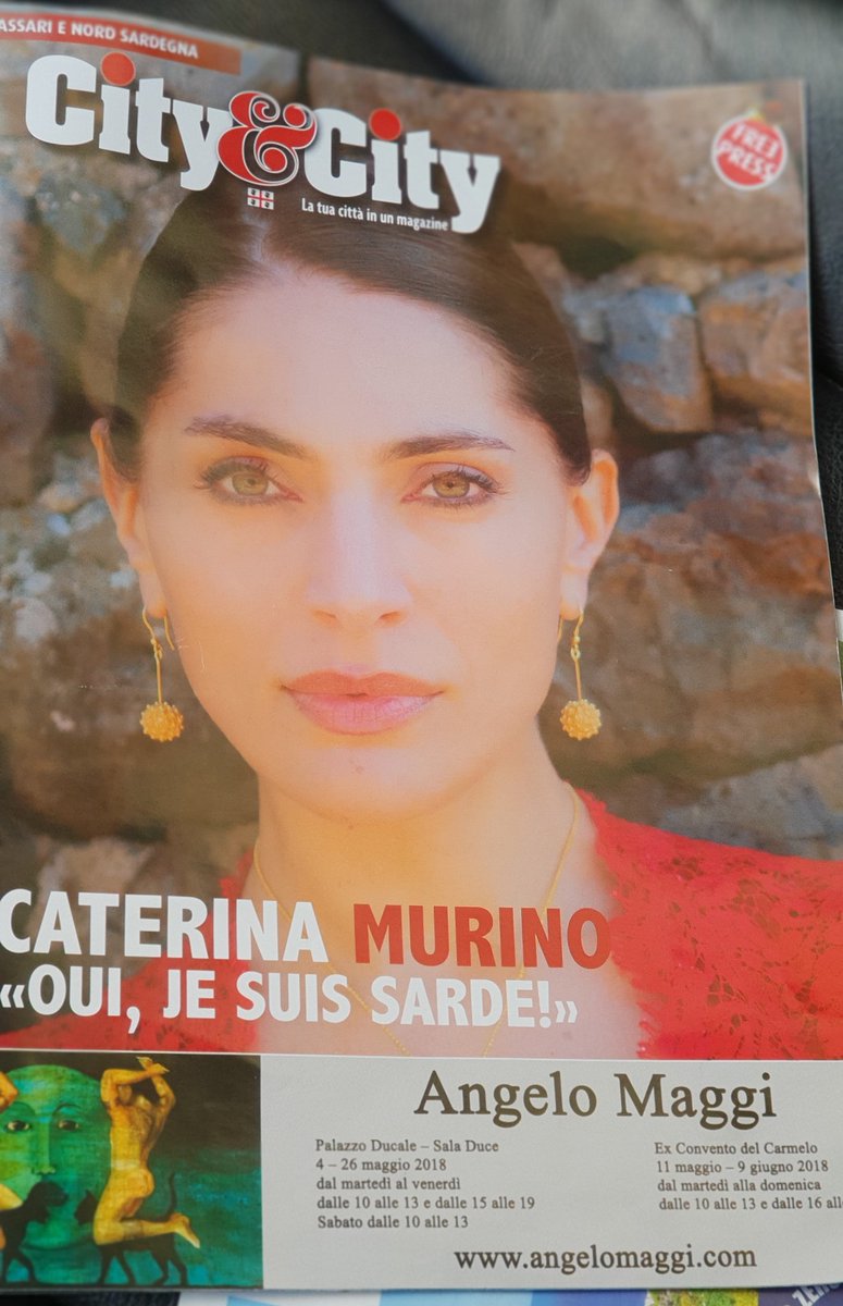 RobertoTolaJazz's tweet photo. This month on the Italian magazine City&amp;City, my interview by Giovanni Manca. Other interesting interview is with the famous bond girl Caterina Murino by Andrea Loi. Thanks..
#cityandcity #robertotola #caterinamurino #sardiniaexellence #beingreenCD #thebestofsardinia #sardiniaVIP https://t.co/0kIHIPbs8i