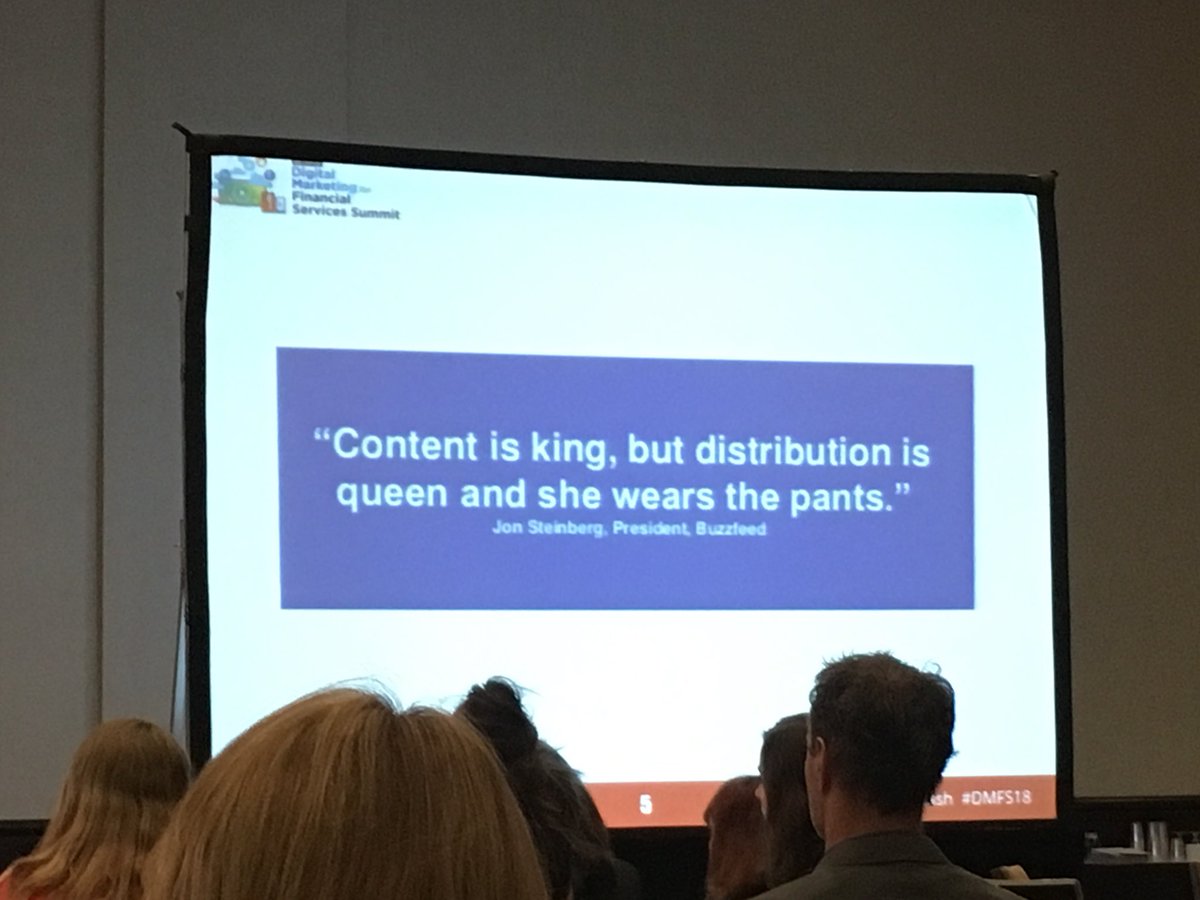 DataInsightGrp's tweet photo. Quote of the day #dmfs2018 and it isn’t even 10am! Thanks Tammy Cash, EVP Horizon https://t.co/P6W91nMEhj