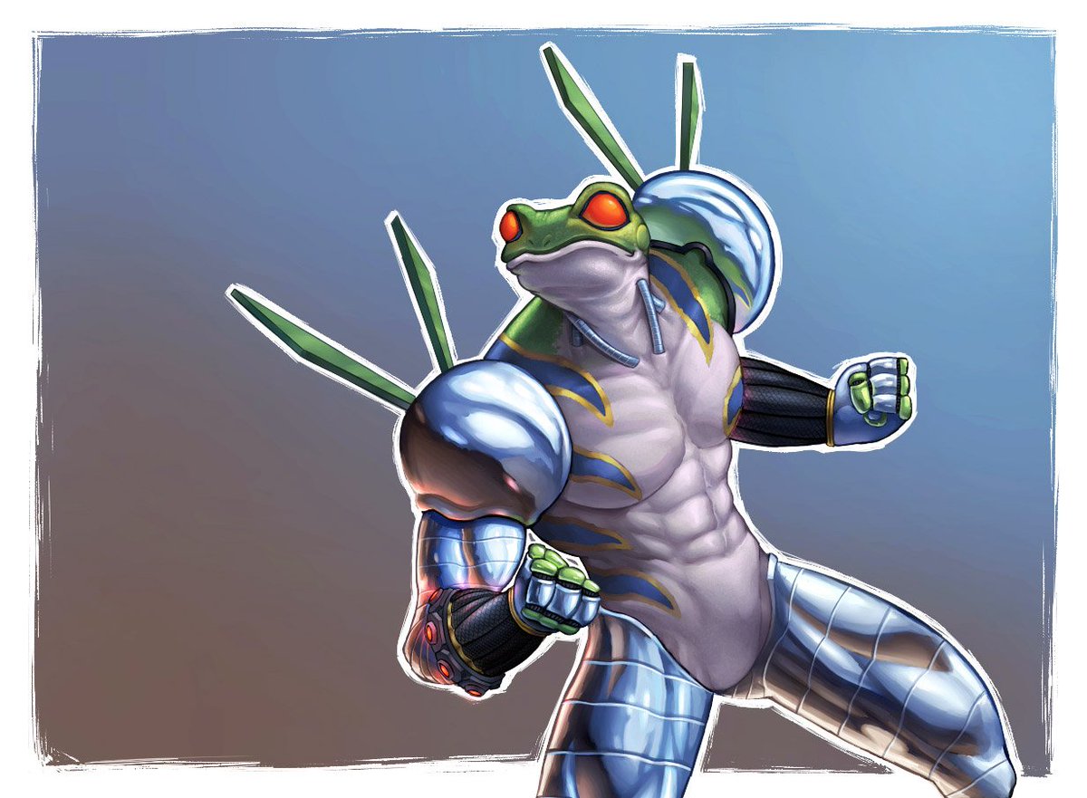 ___________Jeco's tweet photo. 🤘🐸  #Cyberfrog @EthanVanSciver https://t.co/Pi8MCjiZHP