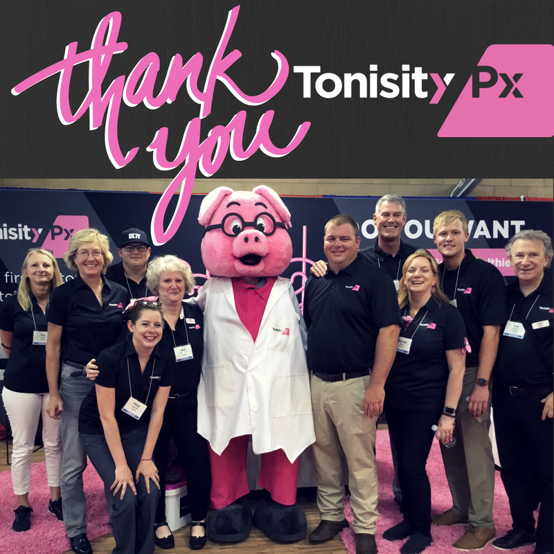 GetTonisity's tweet photo. IT was an honor to be a part of #WPX18! One big thank you to everyone who makes the World Pork Expo happen and all those who attend! From the Tonisity team, Thank you! #NPPCWPX https://t.co/qkN5BXNCY9