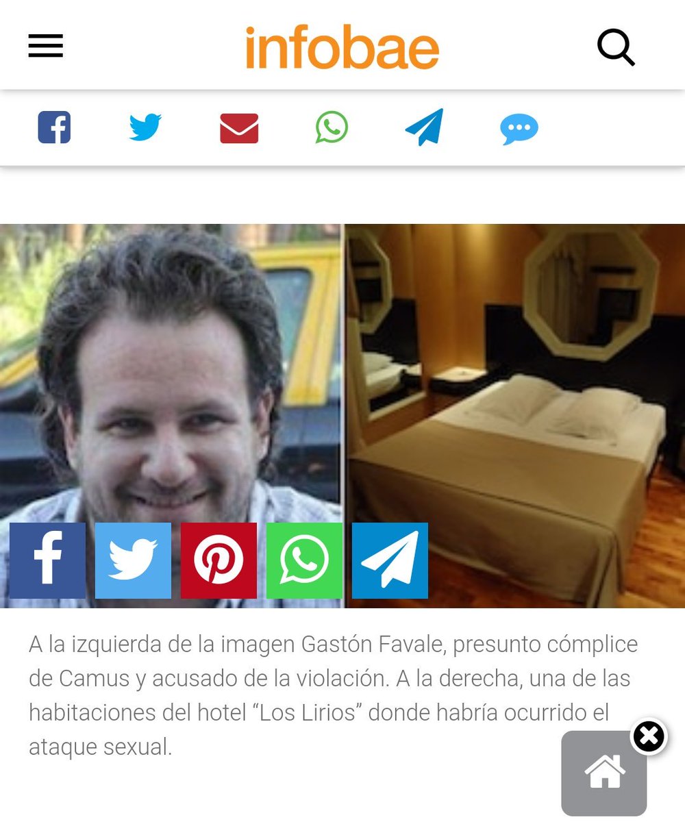hernanbitar's tweet photo. Abrir Infobae y creer que @nacho_delarosa era cómplice de #CamusHacker o al menos tenía un parentesco con el cómplice... O un aire, o un viento zonda, o un viento toro 🤔 https://t.co/qKXYekjAx2