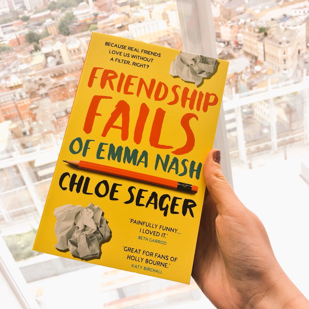 bookbellereads's tweet photo. Well, hello gorgeous book!!! Finished copies of #FriendshipFailsofEmmaNash by @ChloeSeager are IN! 😍 Releases August 9th 🎉 @HQstories https://t.co/Vsh5pESnmV