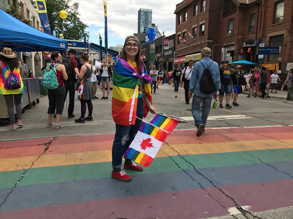 emileebakowskii's tweet photo. Toronto Pride Parade is coming up, can’t wait to go! Hoping to see some farmiliar faces! #hhgcci https://t.co/yorO2p0ItR