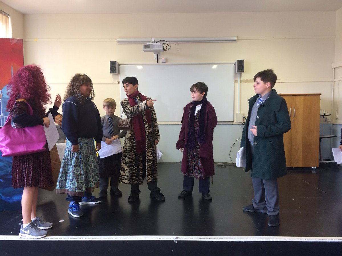 MsReganSyngeSt's tweet photo. The Drama club is busy preparing for our production of ‘Bus Stopping’  next Tuesday the 19th of June here in @BunscoilSynge #drama #dramaclub #theatre https://t.co/nKar78EYXB