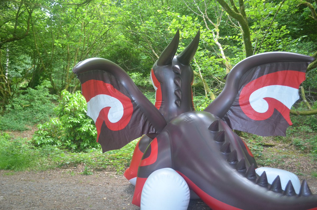 AjayDraggy's tweet photo. Had the pleasure of taking the PuffyPaws Zenith to Burrator reservoir yesterday. Showcasing the dragon in it's natural habitat. @PuffyPawsToys https://t.co/T7A1Y9WkfN