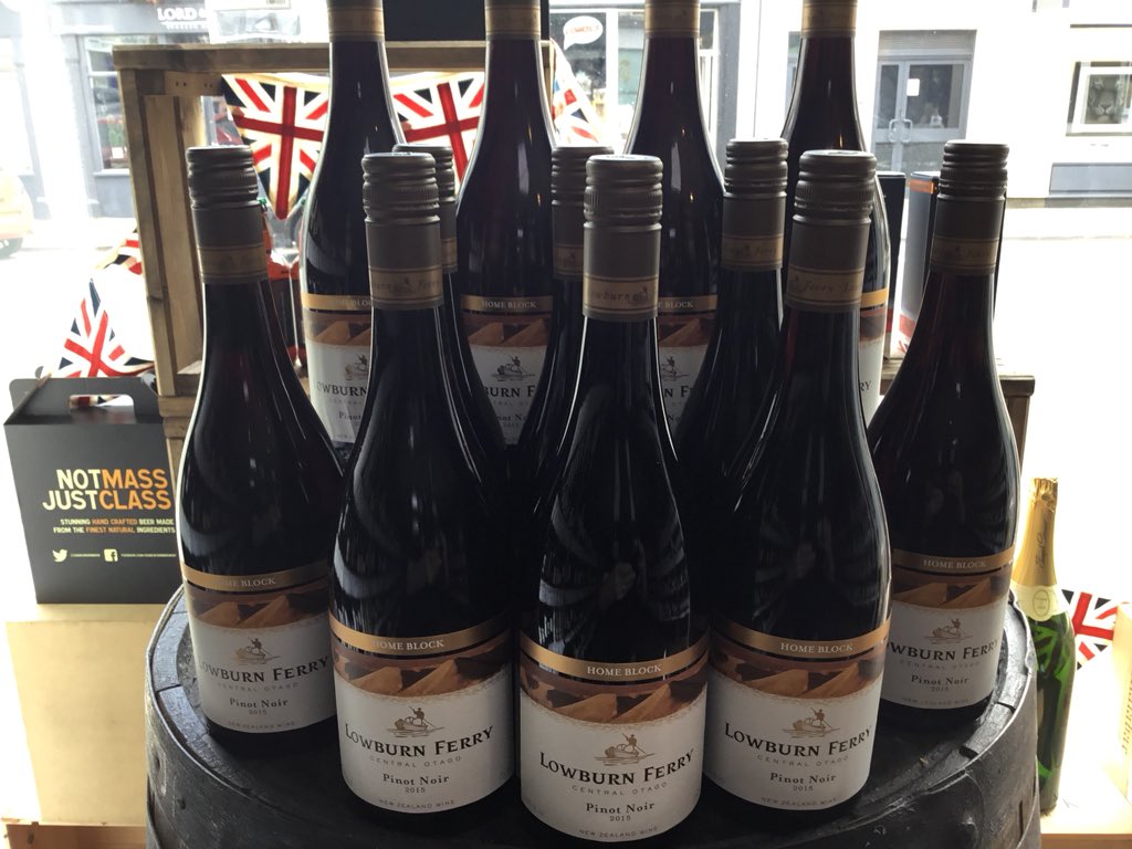 slurpleam's tweet photo. Super #NewZealand #pinotnoir from @LowburnFerry #new and instock! Also with an amazing £10 off the normal rrp! #loveleam #slurp #homeblock #redwine #fathersday2018 #offer #buyit https://t.co/MALtzrDYvu