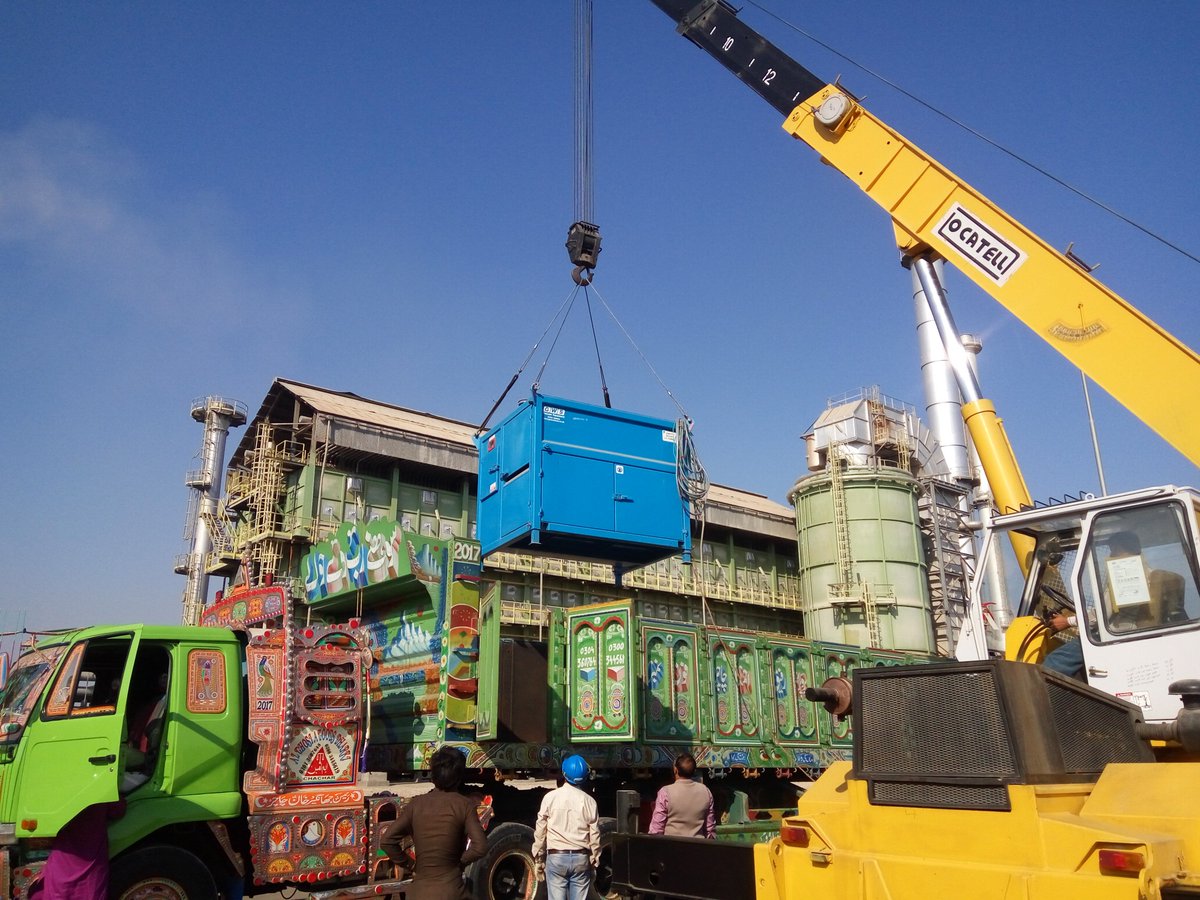 GwsVacuum's tweet photo. We've supplied some of our specialist #CatalystHandling Equipment to the largest fertilizer producing complex in #Pakistan The equipment is being loaded onto one of the finest decorated Lorries we have ever seen. #ukmanufacturing #dustcontrol #wastemanagement #manufacturinguk https://t.co/4FGMjfSydU