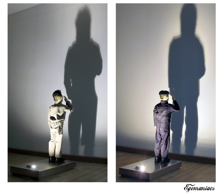 UNIXGallery's tweet image. With today’s summit between Donald Trump and Kim Jong-un in mind, @merinoeugenio reinforces #art’s awesome and affective power
.
#unixgallery #eugeniomerino #cubeartfair #contemporaryart  #trump #potus #northkorea #Nuclear #artist #sculpture #trumpkin #cubeartfair