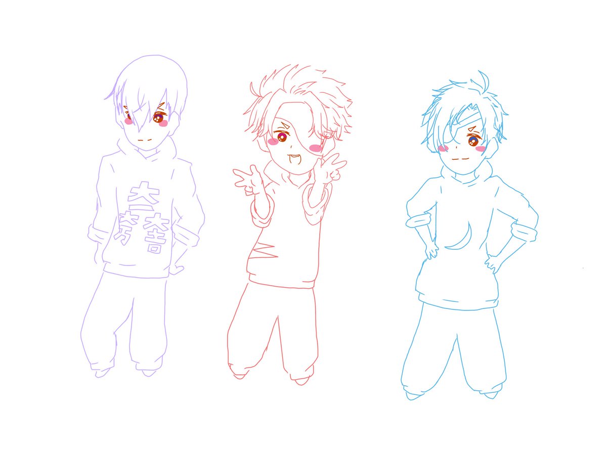 くり む Twitterissa 昔描いたイラスト集 戦国basara 戦国basara好きと繋がりたい 描いてみた トレス ショタ