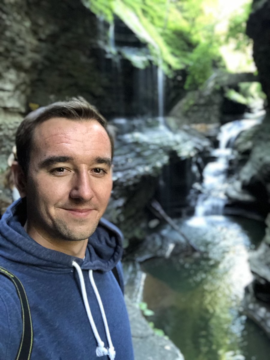 travelingmitch's tweet photo. So Watkins Glen State Park might just be the prettiest spot in the Finger Lake Region. 

@GirlGoneTravel, @BoboandChichi, @KaeLaniSays and I got up bright and early this morning to take it all in! 

#myflx #myflxtbex #watkinsglen #hiking #nature https://t.co/7rO2GotB8r