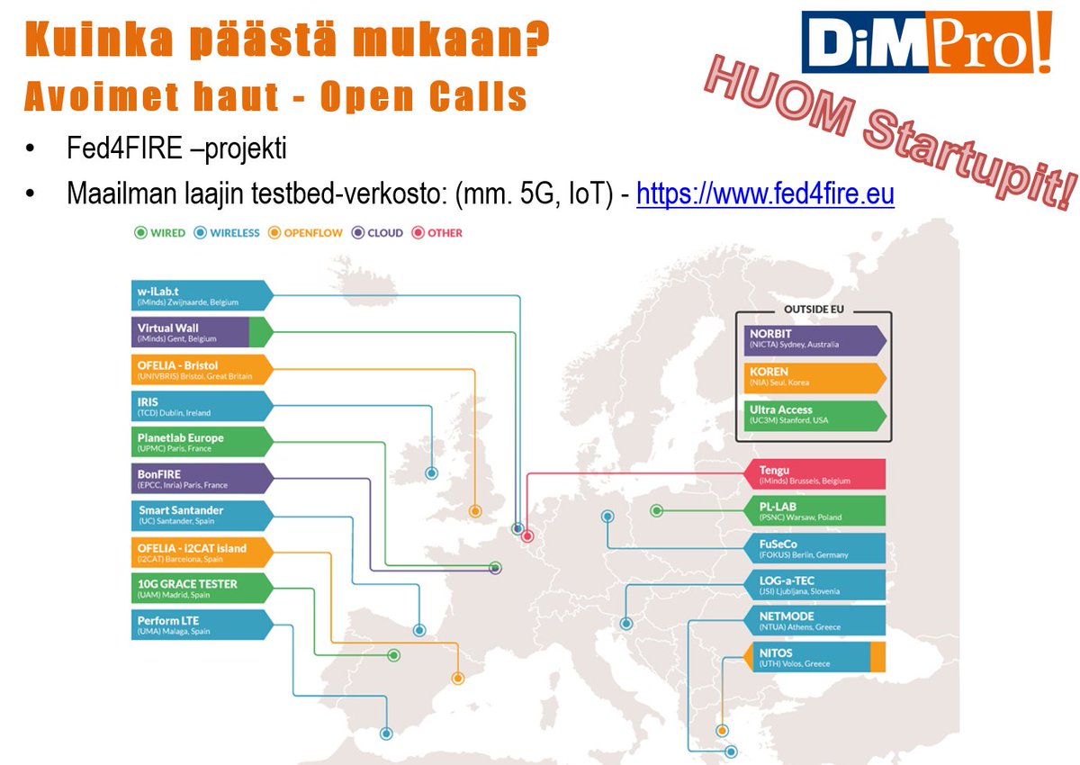 DiMPro_Lahnis's tweet photo. It was pleasure to give practical hints for innovative #Startups and #SME's about EU #funding possibilities in the EU-funding morning @SaloIoTCampus.
My presentation (in Finnish) will be at:
https://t.co/siMvB1LrTs
#H2020 #NGI4EU #Fed4FIRE+
@YrityssaloOy @StartUpEU @EU_EASME https://t.co/tuTJ9k141U